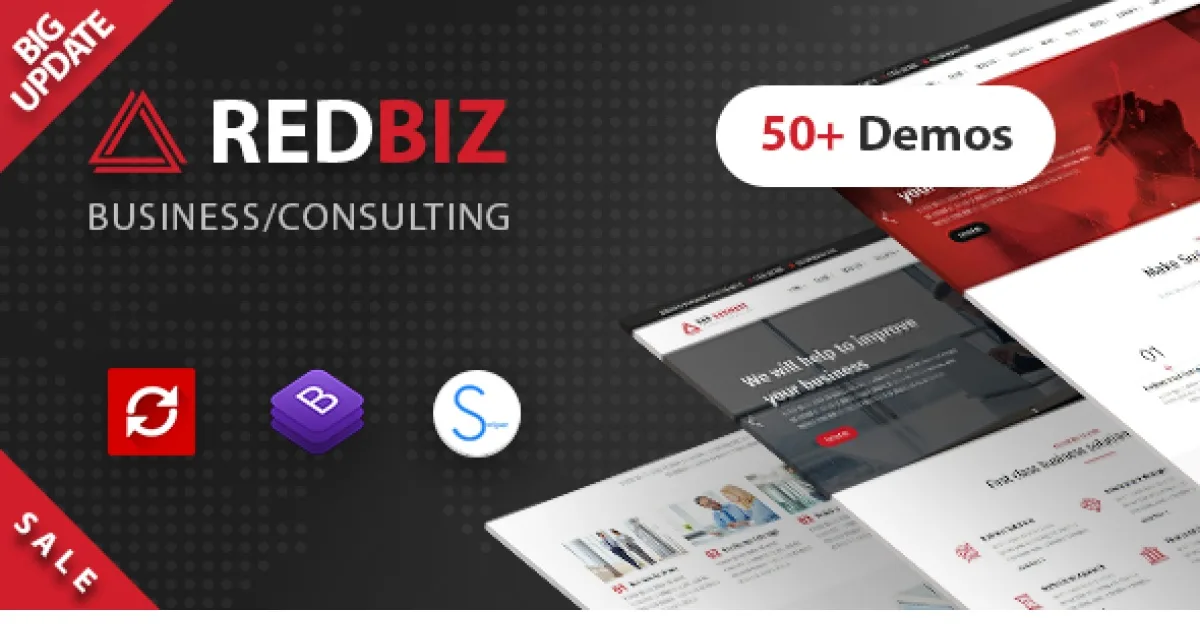 RedBiz WordPress Theme