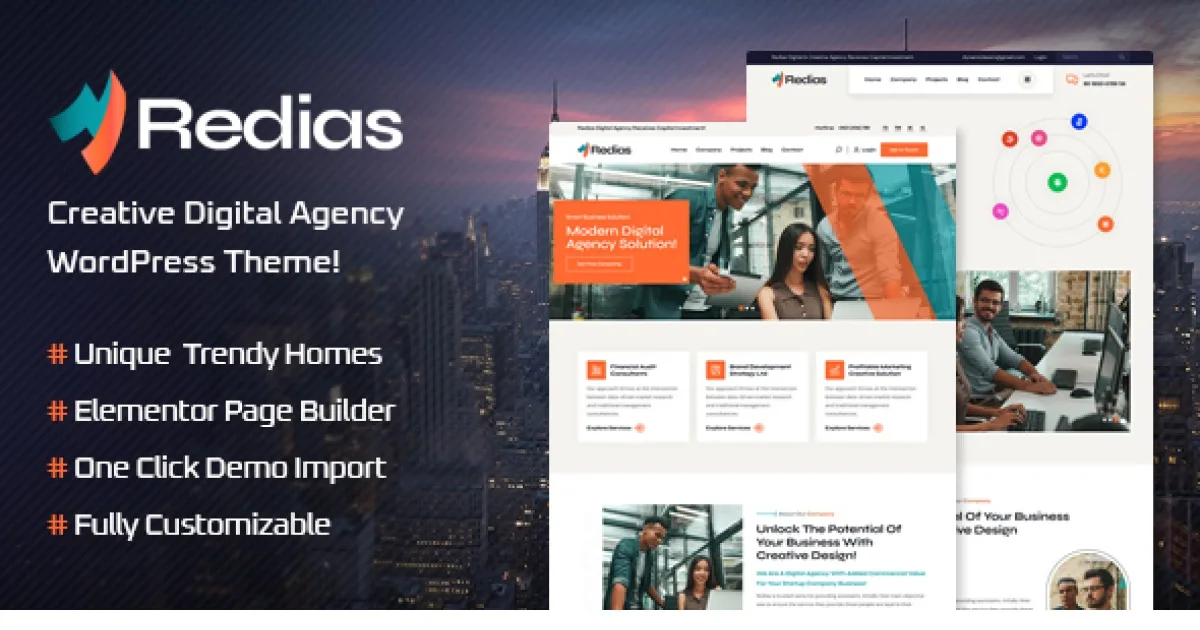 Redias WordPress Theme