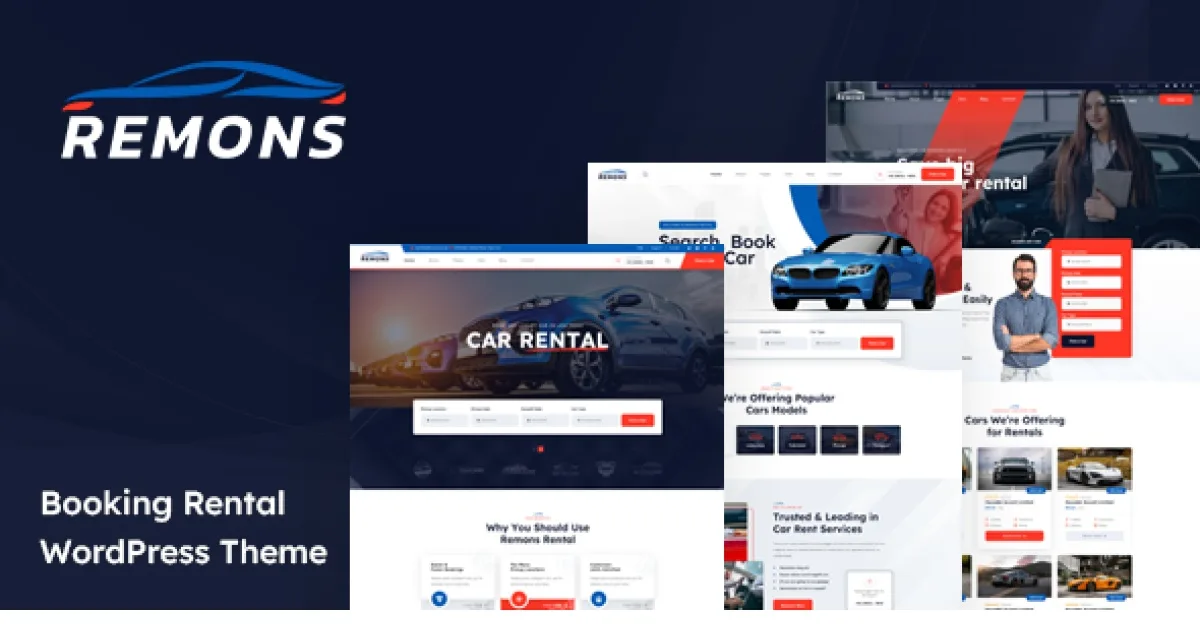 Remons – WooCommerce Booking & Rental WordPress Theme