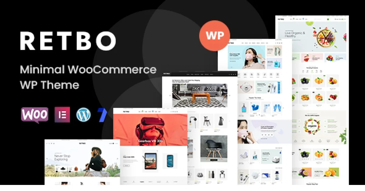 Retbo Theme – Minimal WooCommerce WordPress Theme