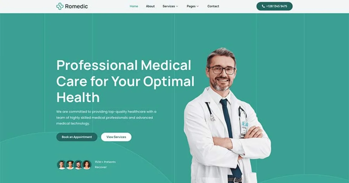Romedic – Hospital & Medical Clinic Elementor Template Kit