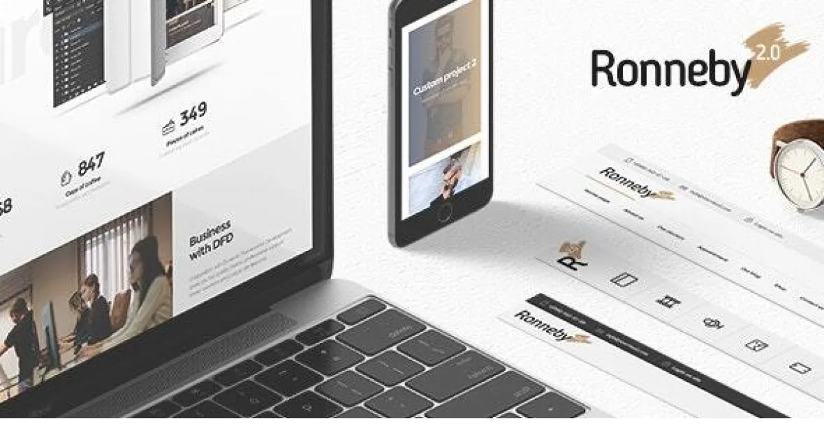Ronneby WordPress Theme