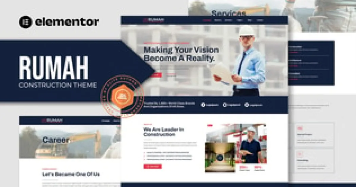 Ruma Real Estate Elementor Template Kit - Official Release Preview