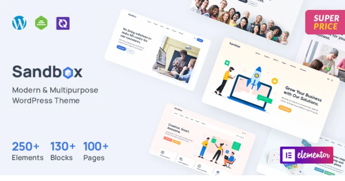 Sandbox Theme – Modern & Multipurpose WordPress Theme
