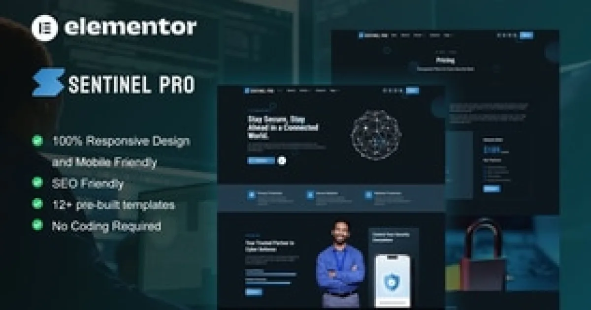 SentinelPro – Template Kit for IT & Cyber Security - Official Release Preview
