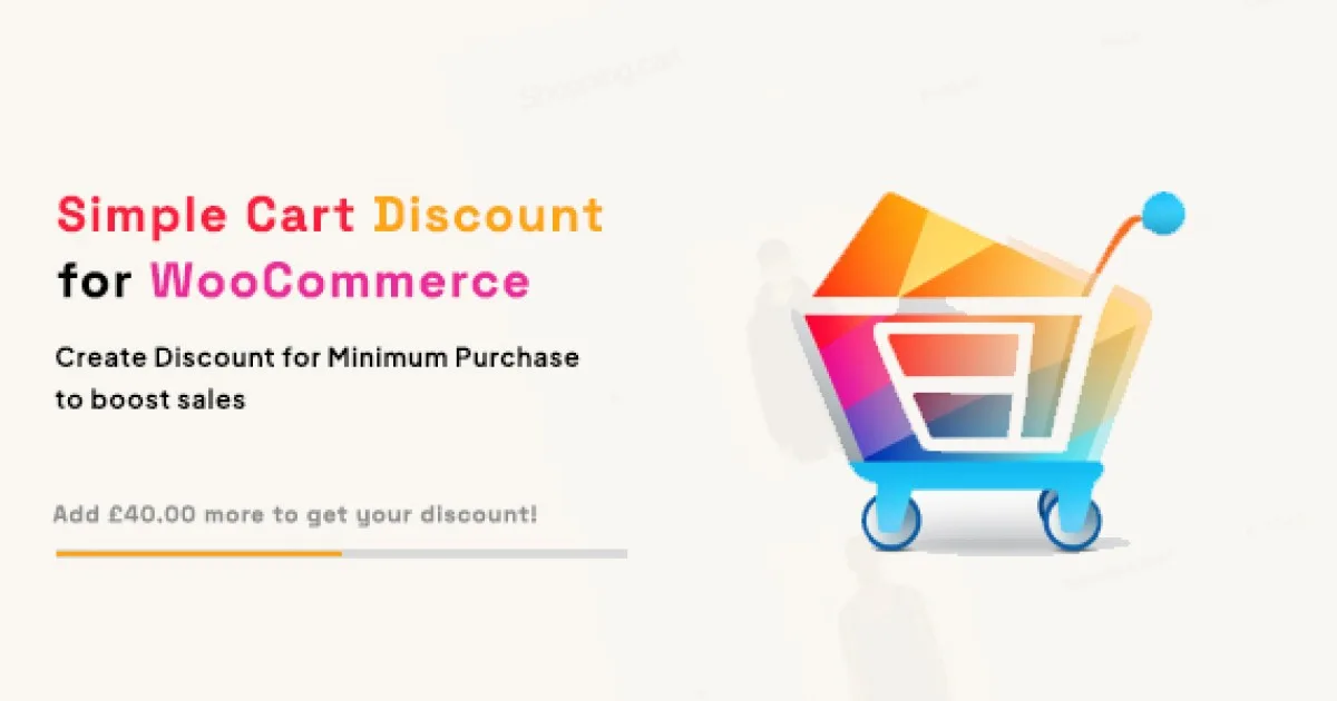 Simple Cart Discount for WooCommerce – Discount for Minimum PurchaseÂ