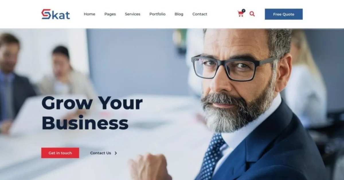 Skat — Corporate & Business Elementor Template Kit