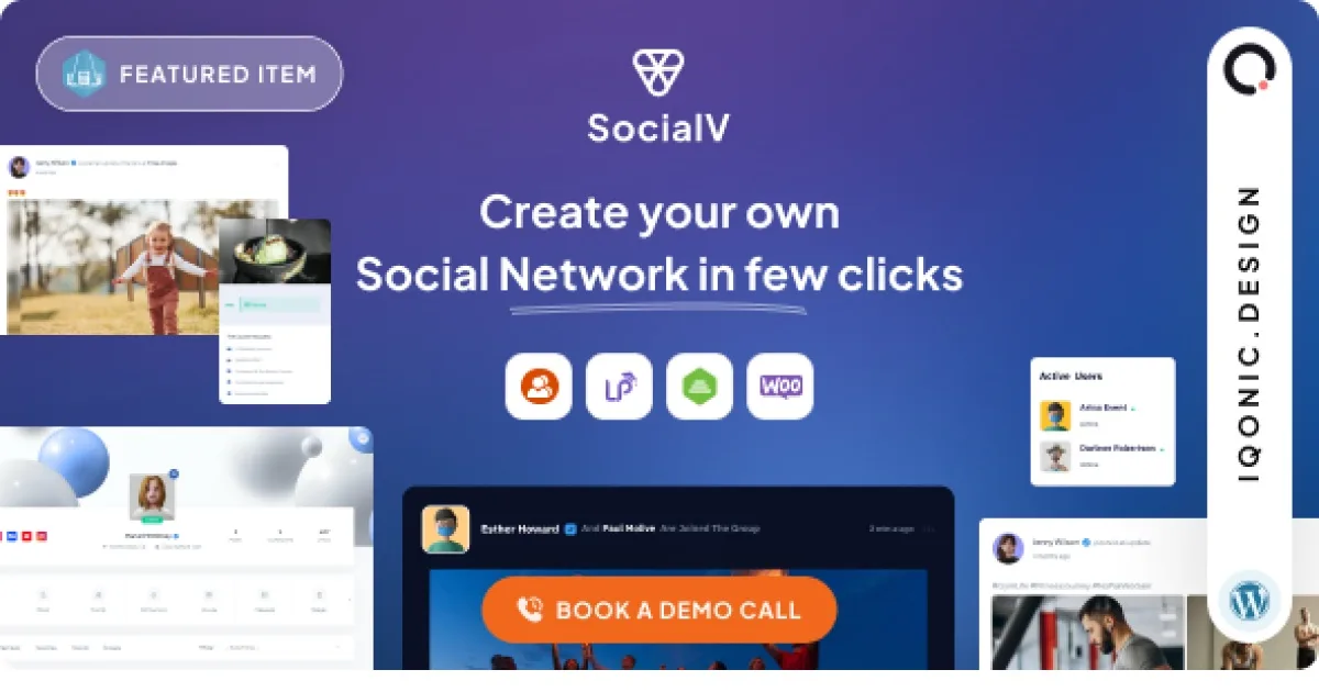 SocialV Theme