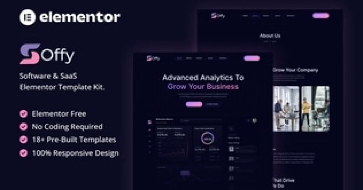 Sogram – Social Media Marketing Agency Elementor Template Kit