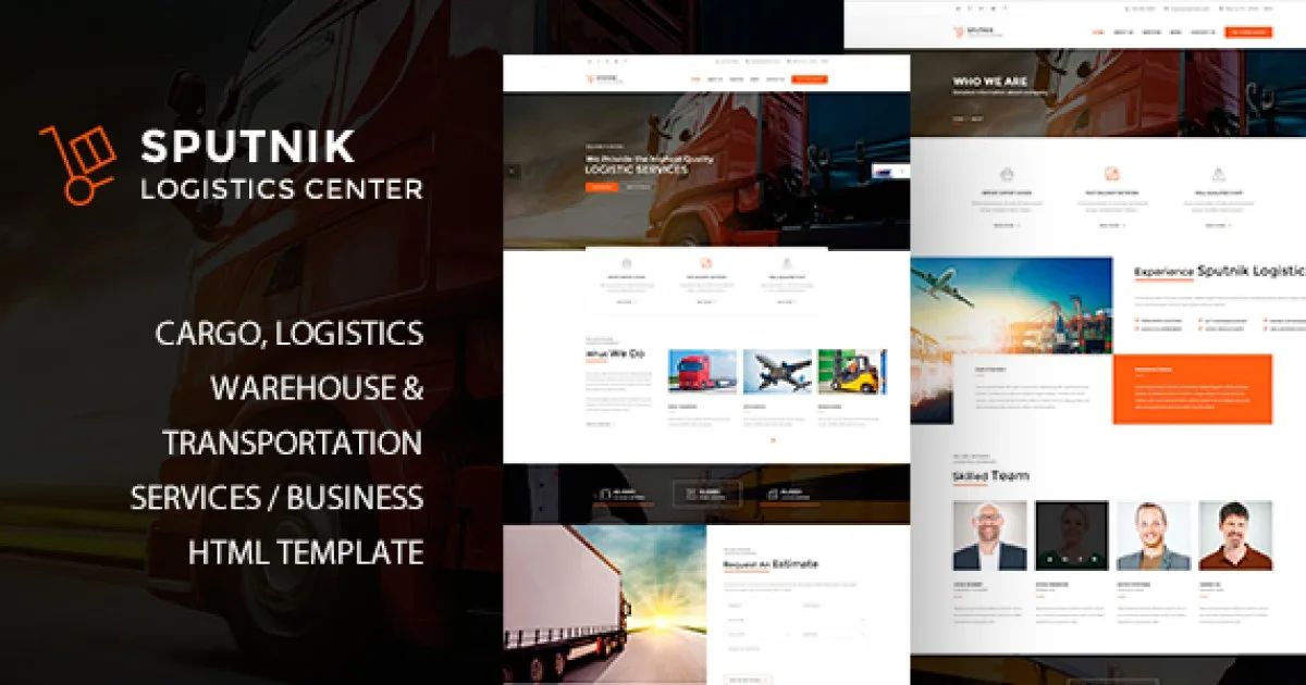 Sputnik Logistics Center HTML - Official Release Preview