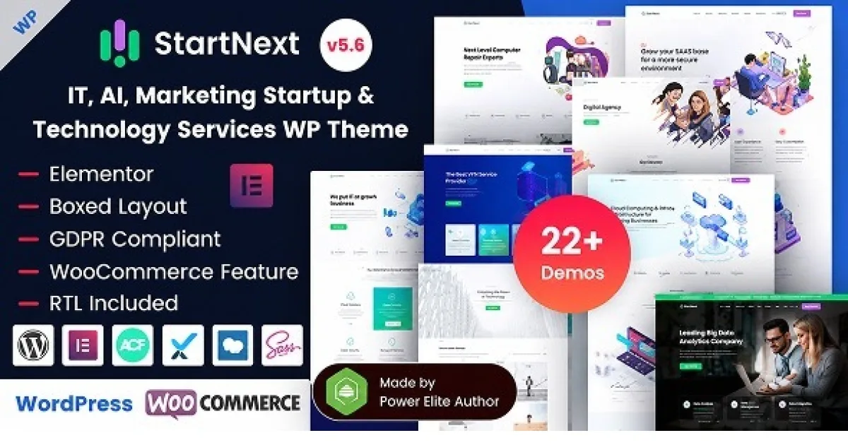 StartNext Theme
