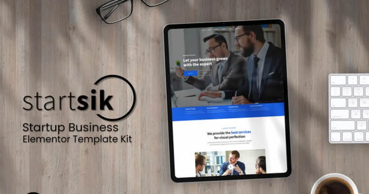 Startsik – Startup Business Elementor Template Kit