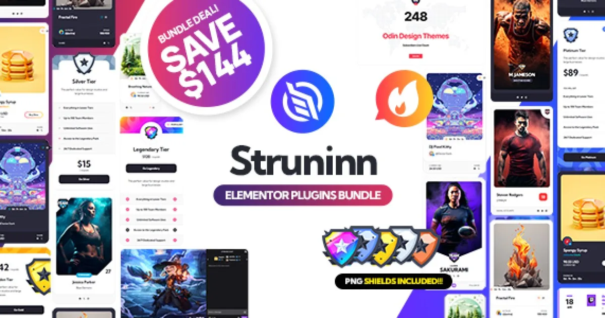 Struninn – Pricing Table – UI Cards for Elementor 