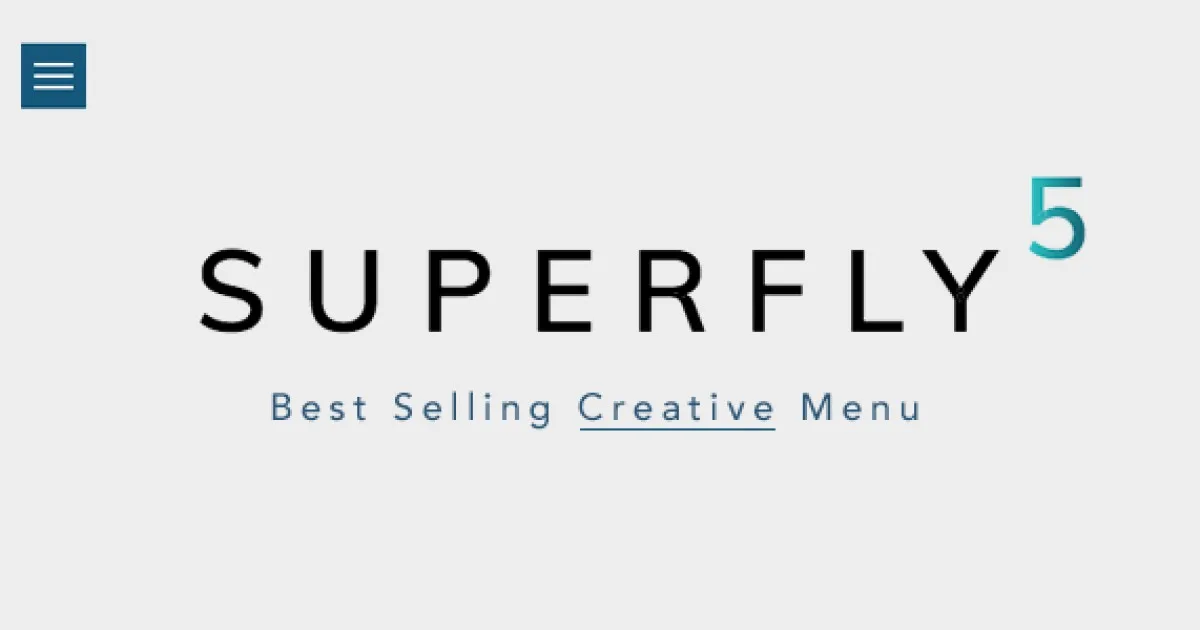 Superfly Responsive Menu Plugin