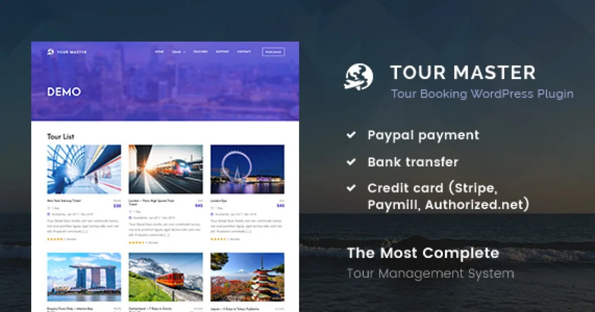 Tour Master Plugin