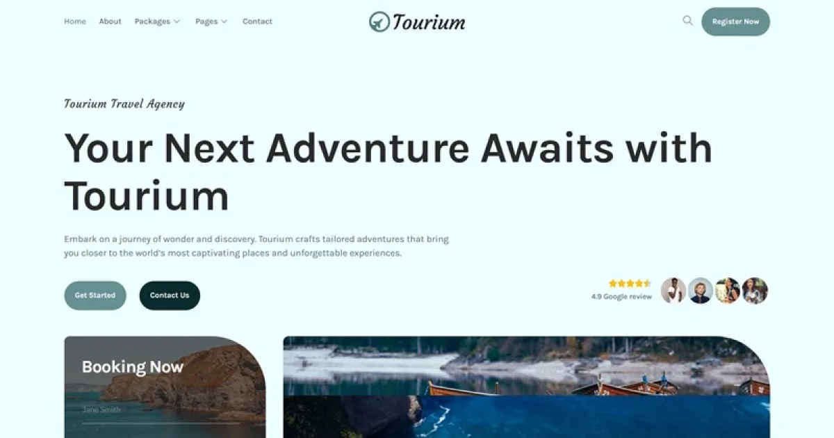 Tourium – Travel & Tour Agency Elementor Template Kit