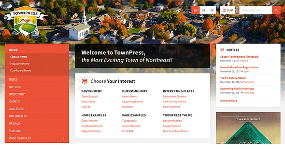 TownPress Theme