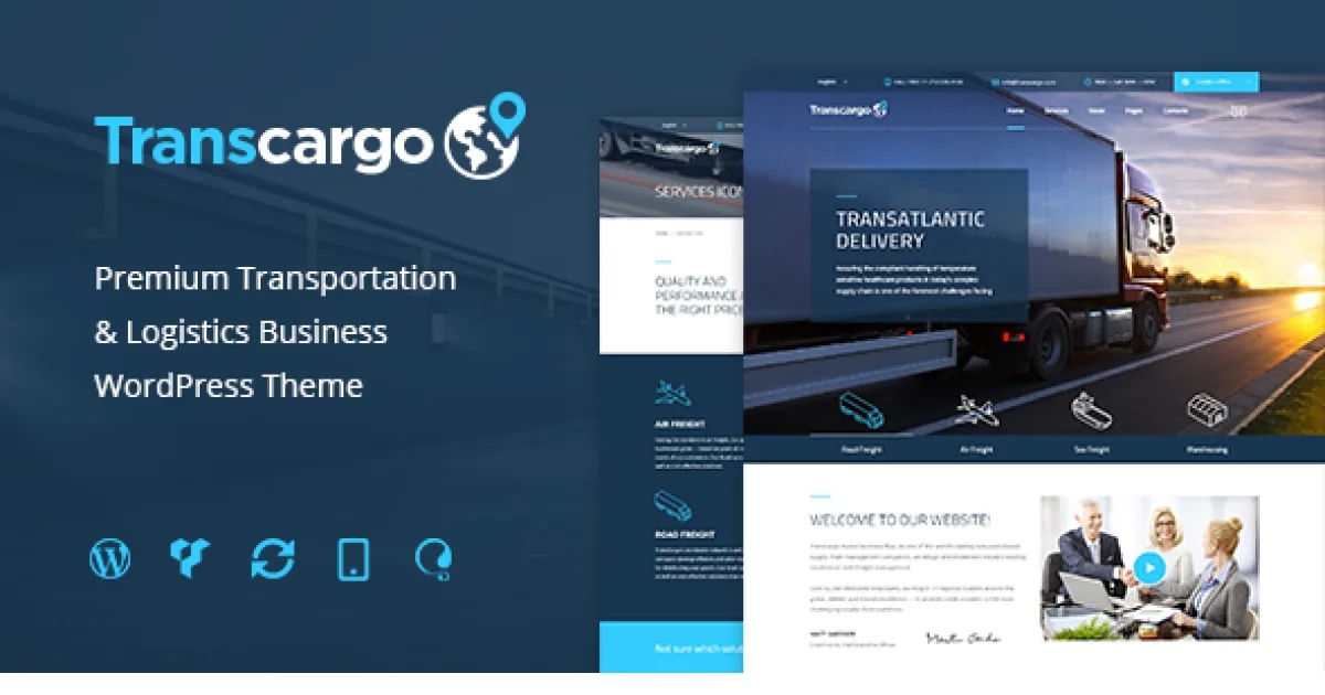 Transport Theme – WP Transportation & Logistic Theme