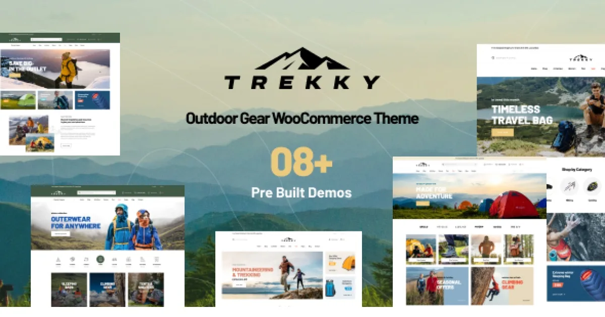 Trekky Theme – Outdoor Gear WooCommerce Theme