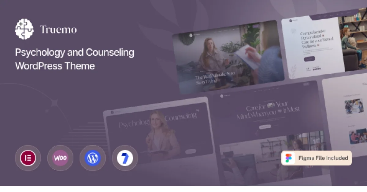 Truemo – Psychology and Counseling WordPress Theme