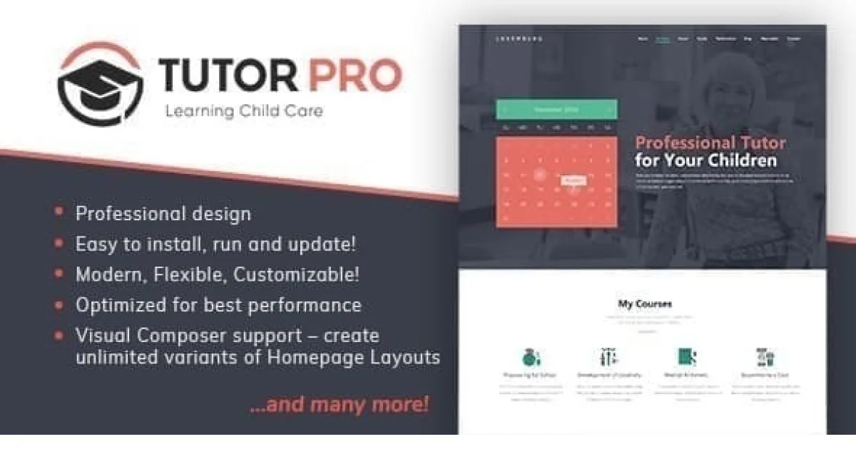 Tutor Pro WordPress Theme 