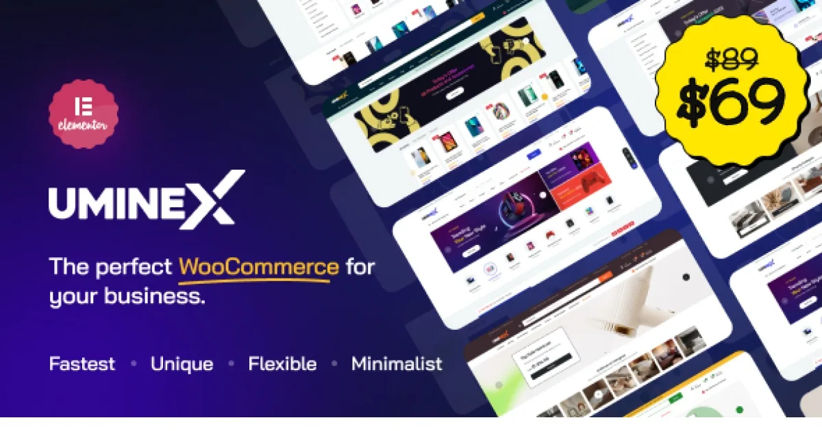 Uminex WooCommerce Theme