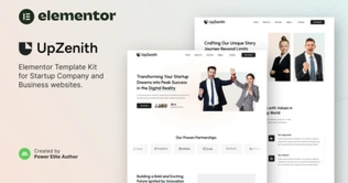 Upgreat – Bussines Service Corporate Elementor Template Kit