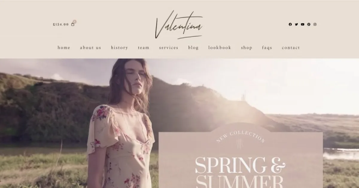 Valentina – WooCommerce Elementor Template Kit