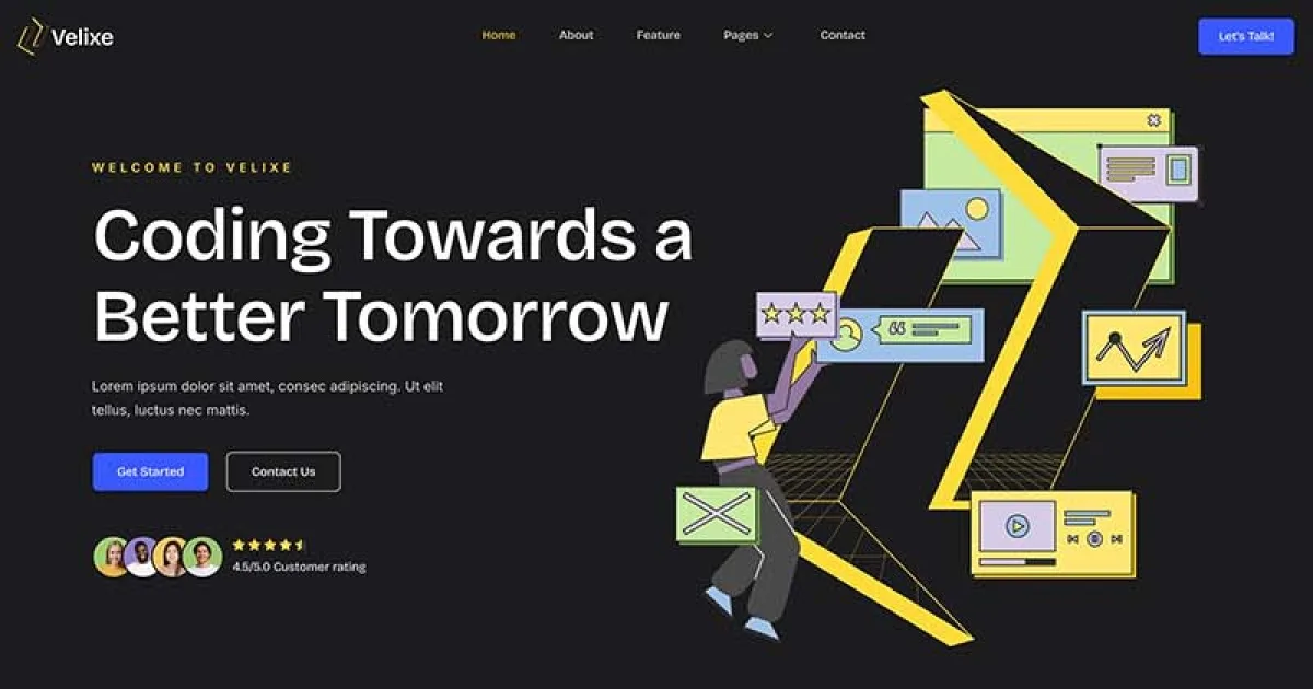 Velixe – Software & Apps Showcase Elementor Template Kit
