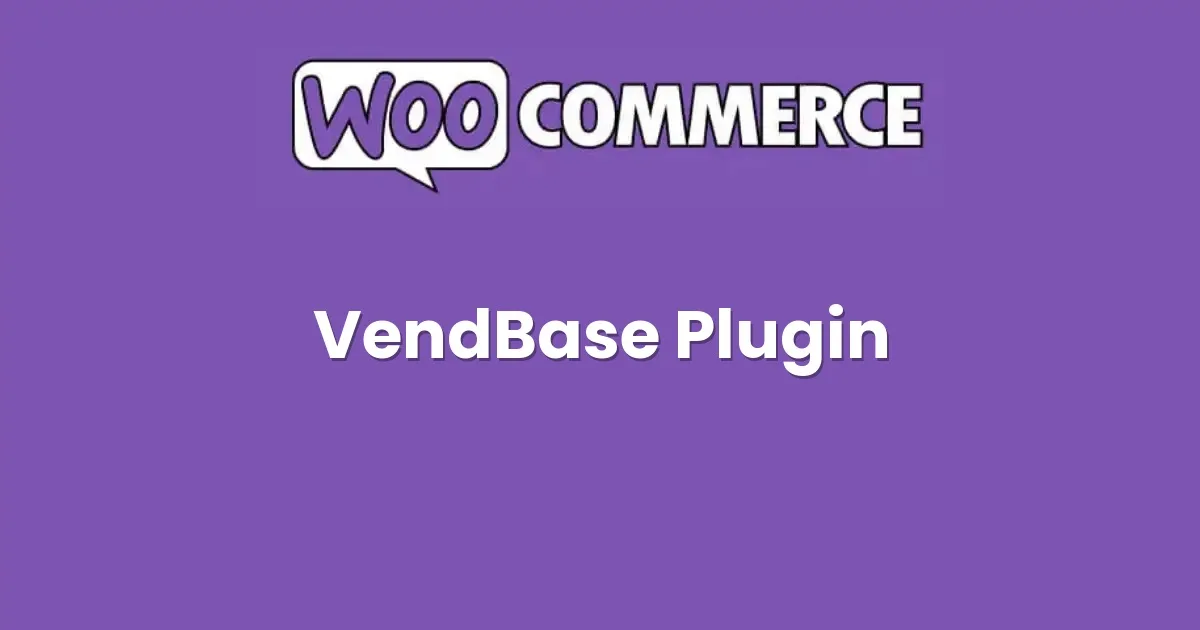 VendBase Plugin - Official Release Preview
