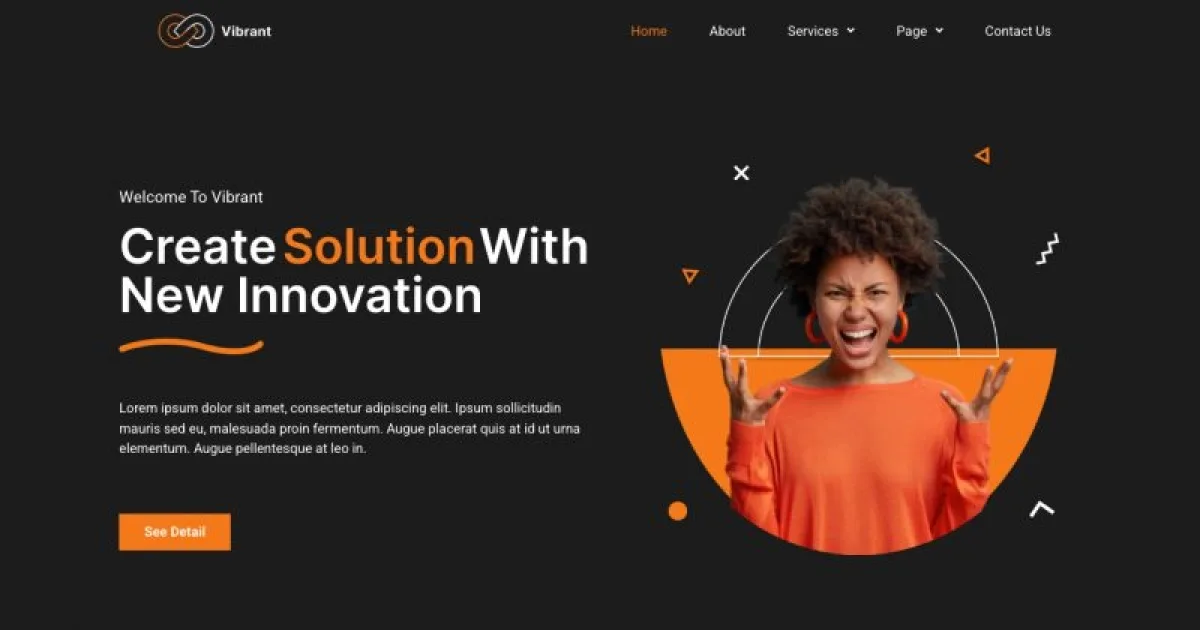 Vibrant – Digital Agency Elementor Template Kit