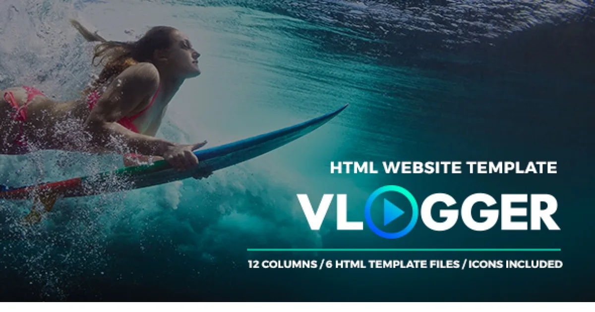 Vlogger WordPress Theme