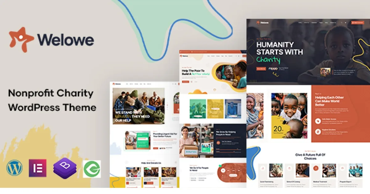 Welowe Theme – Nonprofit Charity WordPress Theme
