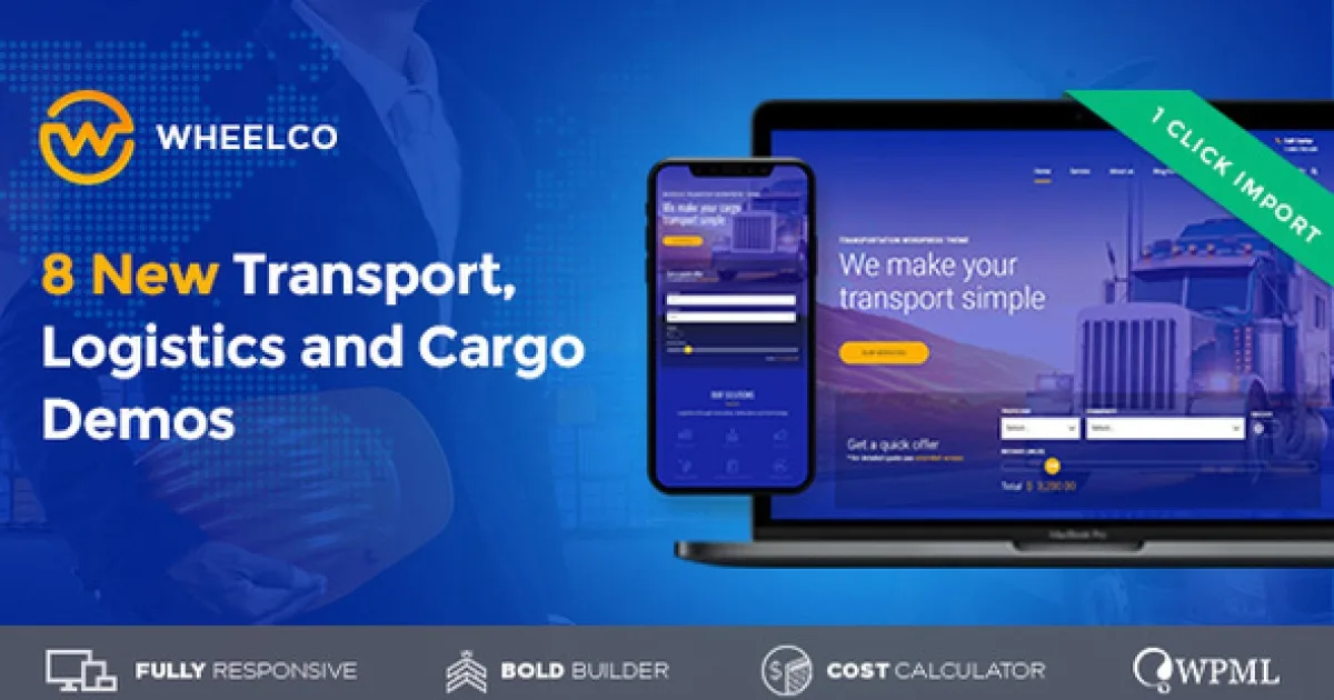 Wheelco WordPress Theme - Official Release Preview