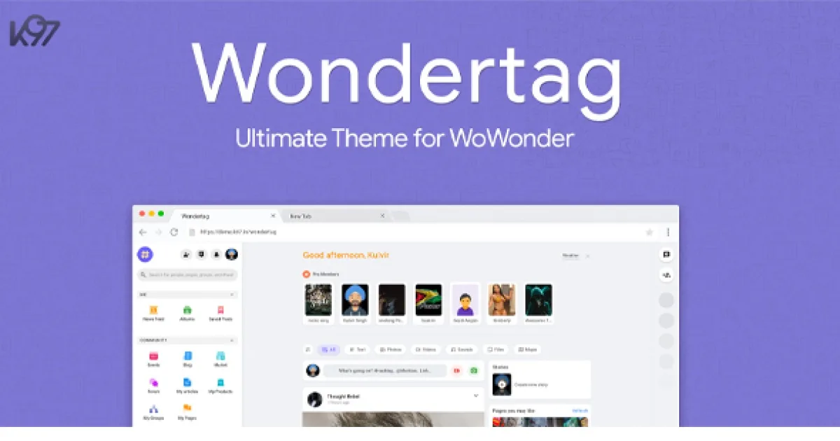 Wondertag Theme
