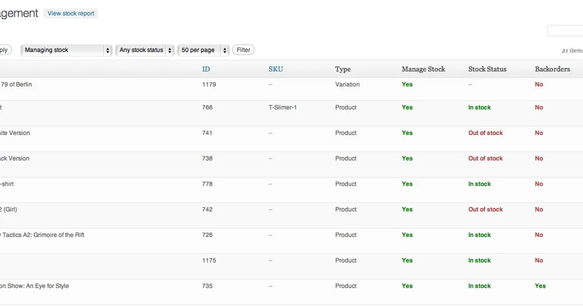 WooCommerce Bulk Stock Management - Official Release Preview
