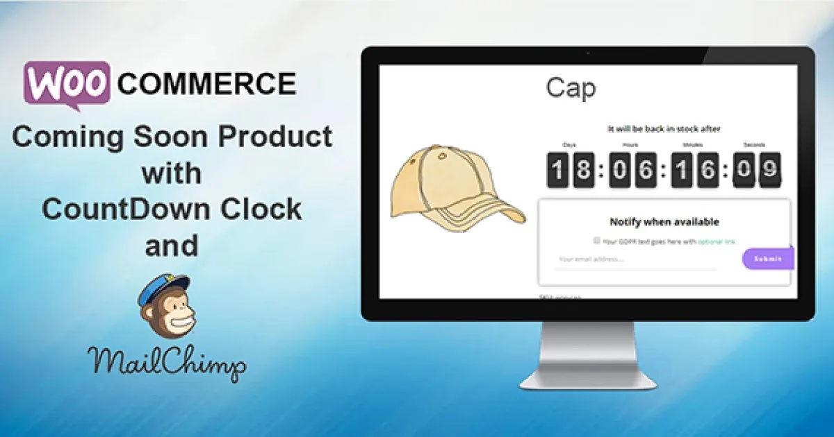 WooCommerce Coming Soon Product with Countdown