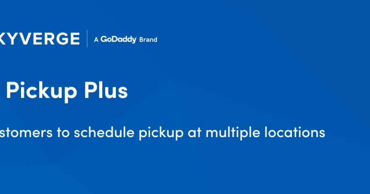 WooCommerce Local Pickup Plus Extension - Official Release Preview