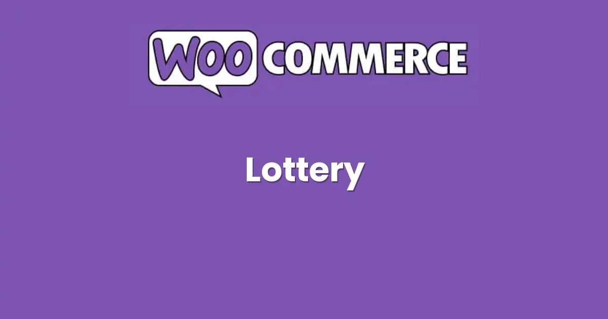 WooCommerce Lottery