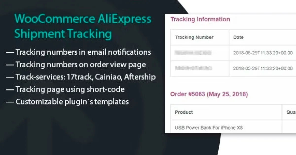WooCommerce Shipping Tracking