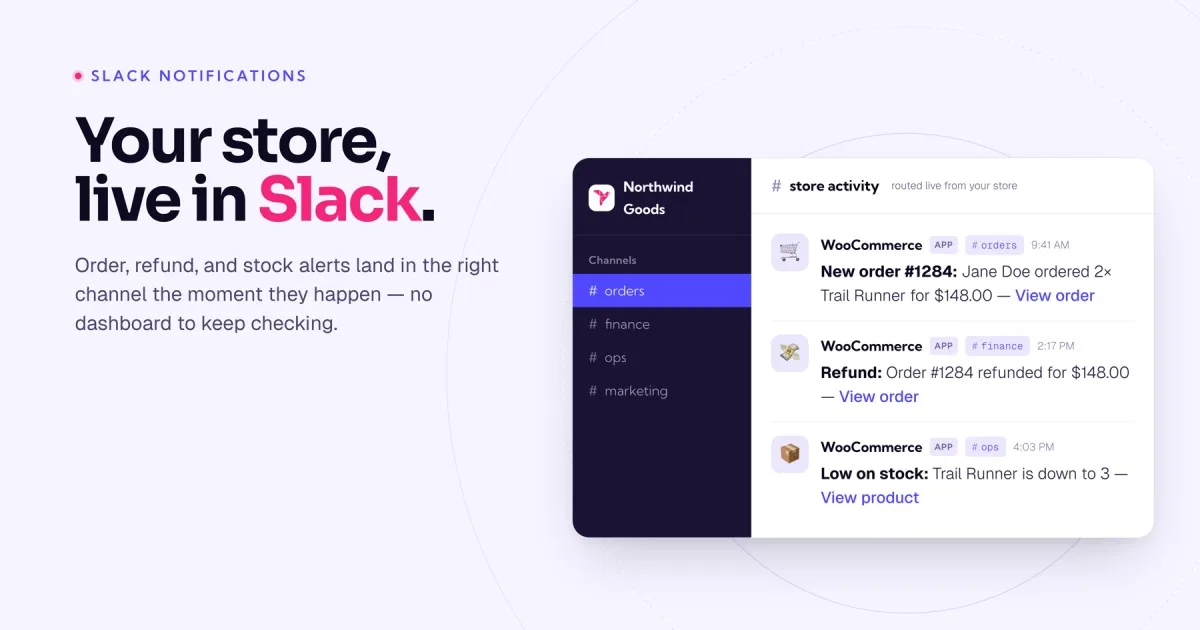 WooCommerce Slack Plugin
