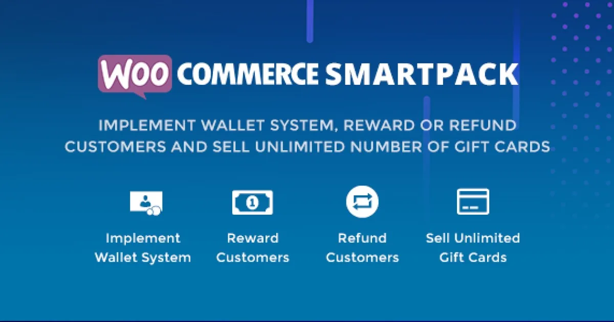 WooCommerce Smart Pack – Gift Card, Wallet, Refund & Reward