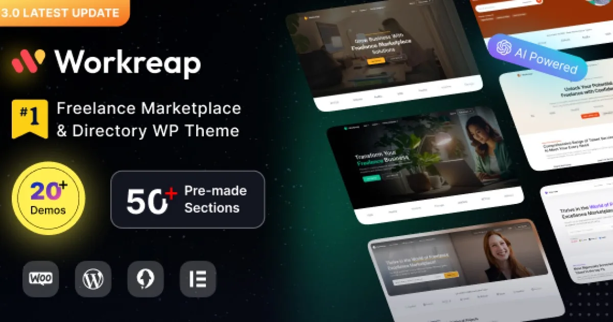 Workreap Theme