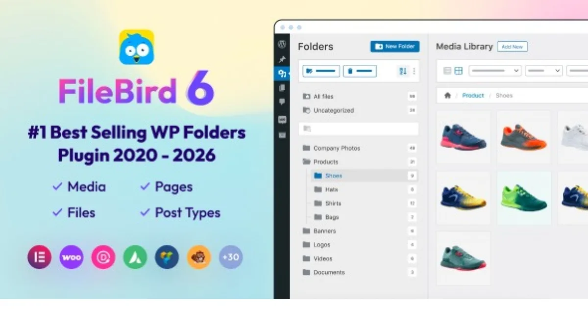 WP Media folder Addon