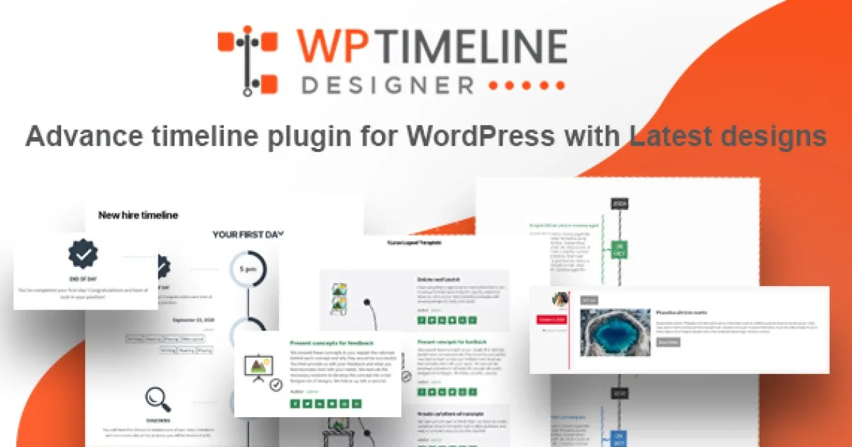 WP Timeline Designer Pro
