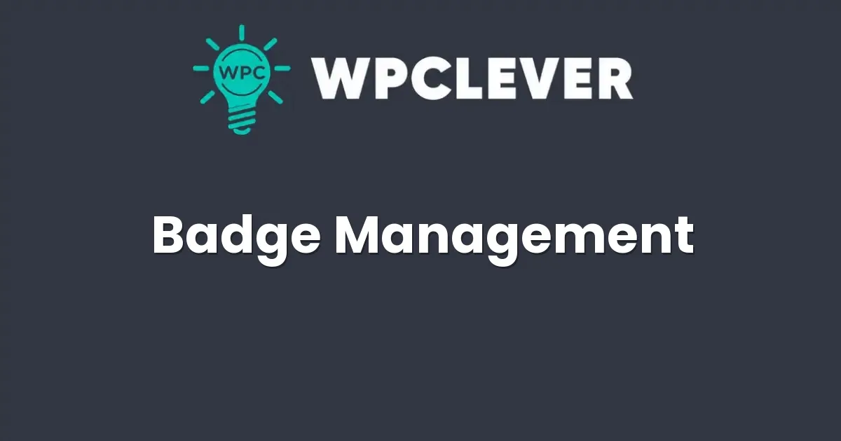 WPC Badge Management for WooCommerce - Official Release Preview