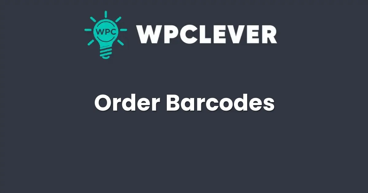 WPC Order Barcodes for WooCommerce