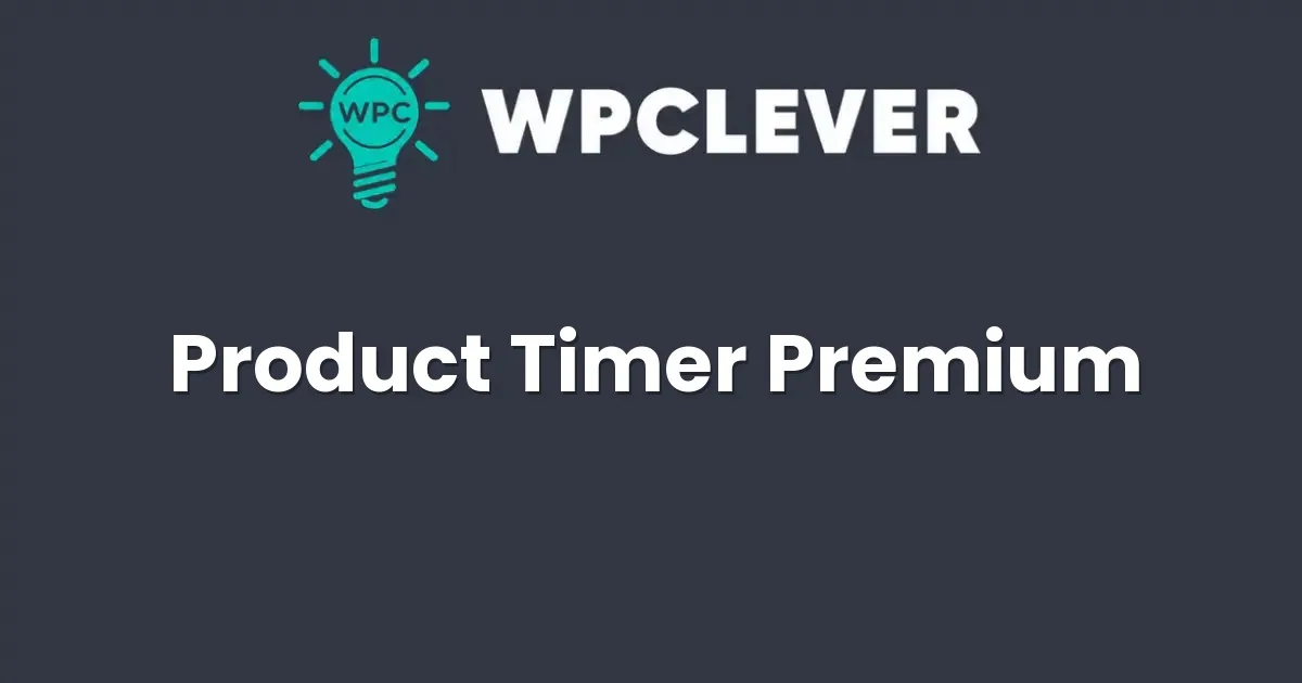 WPC Product Timer for WooCommerce Premium By WPClever 