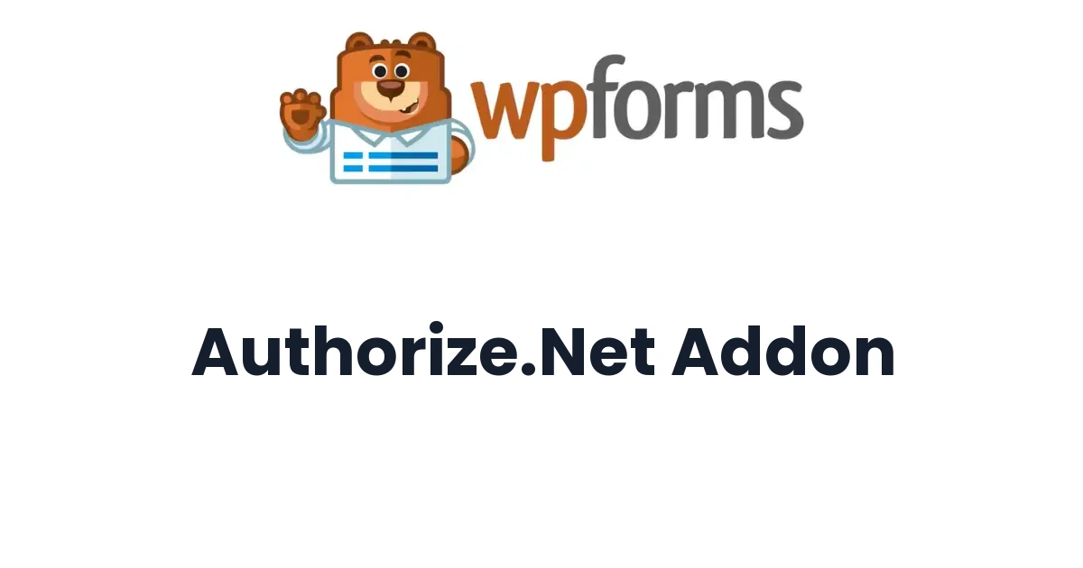 WPForms Authorize.Net Addon