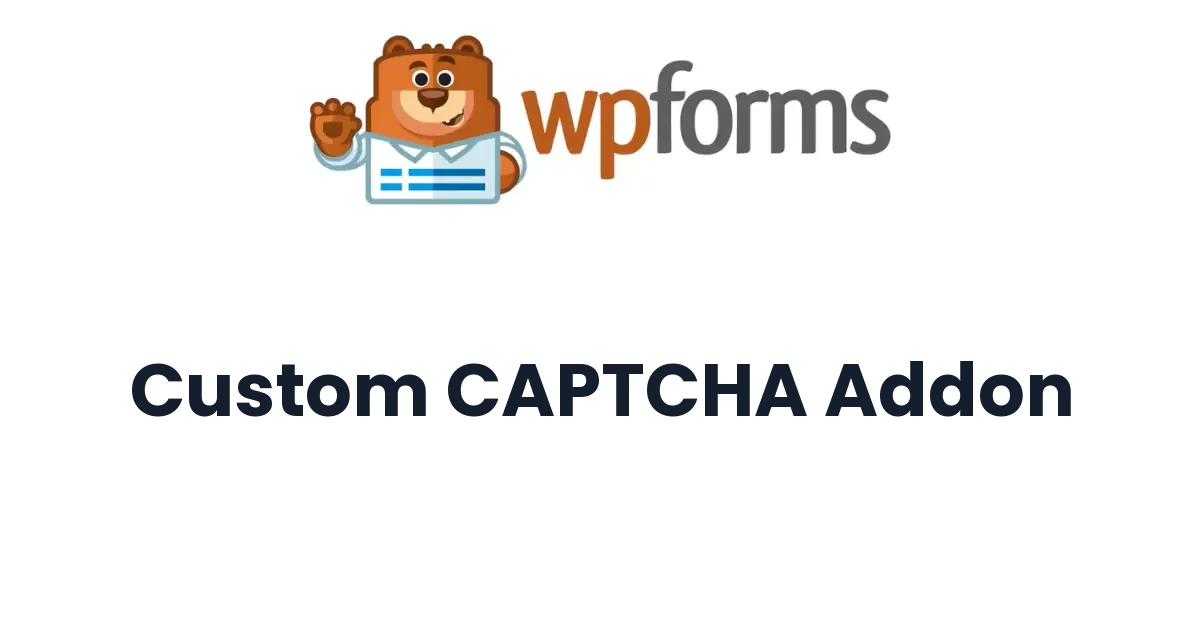 WPForms Custom Captcha Addon